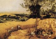 BRUEGHEL, Pieter the Younger The Corn Harvest china oil painting reproduction